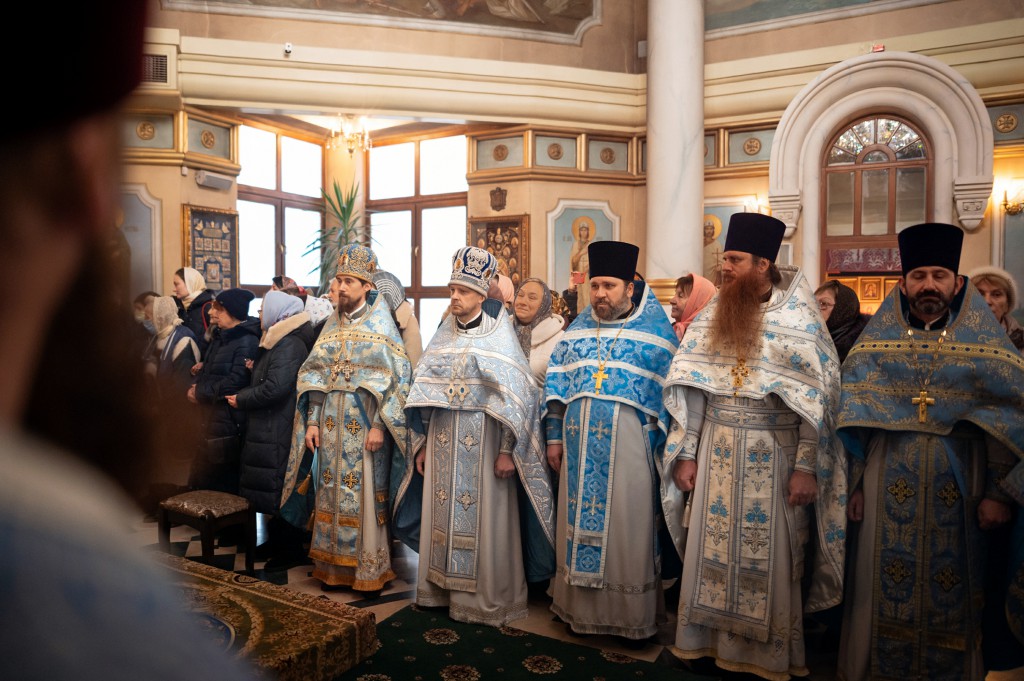 Служба с Митрополитом Павлом. 8.01.2022г.