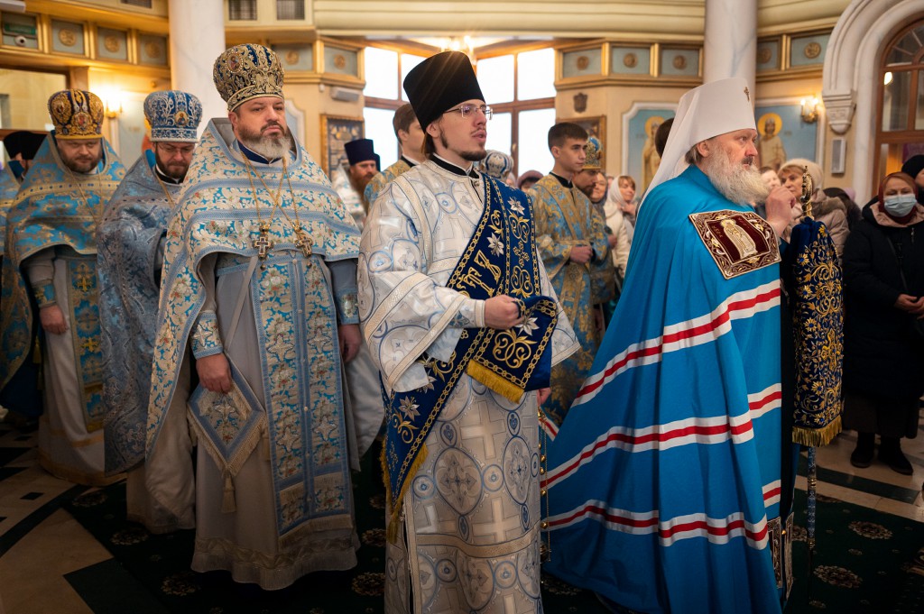 Служба с Митрополитом Павлом. 8.01.2022г.