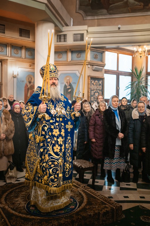 Служба с Митрополитом Павлом. 8.01.2022г.