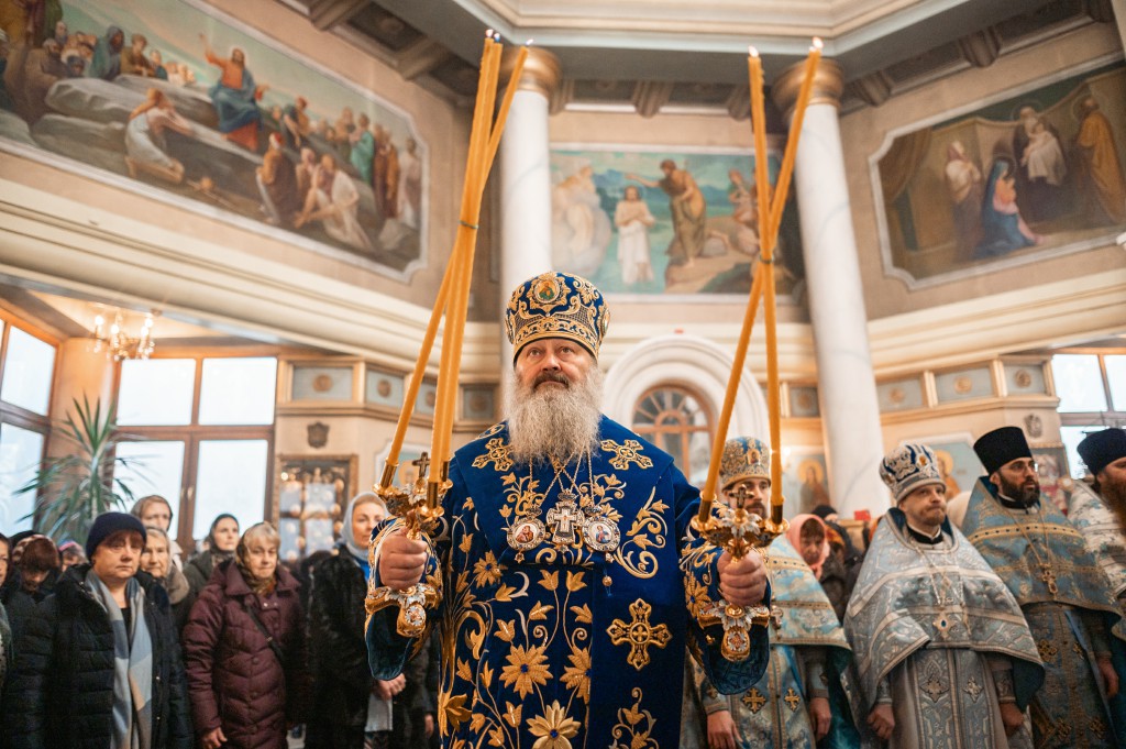 Служба с Митрополитом Павлом. 8.01.2022г.