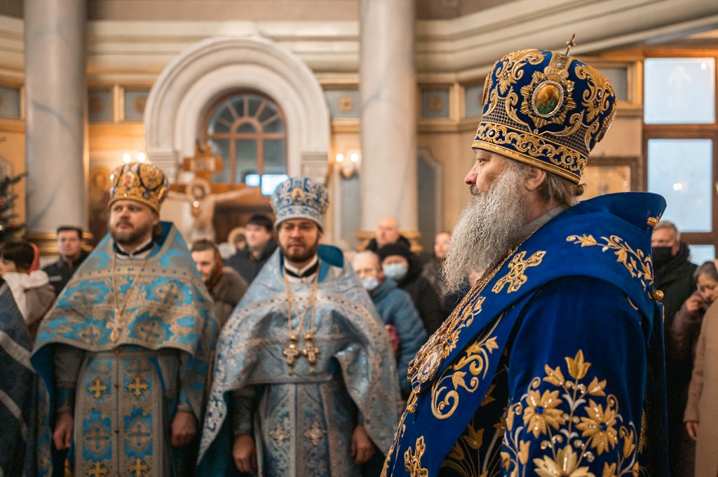 Служба с Митрополитом Павлом. 8.01.2022г.