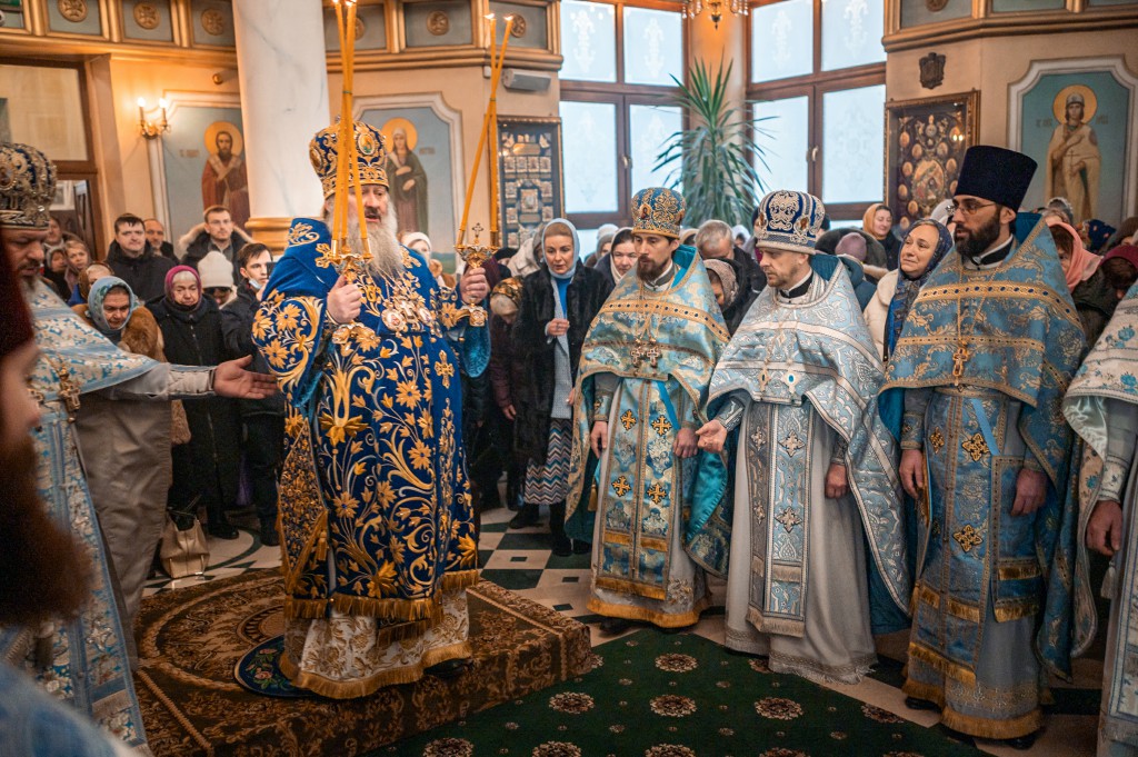 Служба с Митрополитом Павлом. 8.01.2022г.