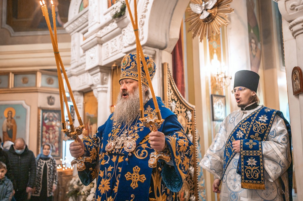 Служба с Митрополитом Павлом. 8.01.2022г.