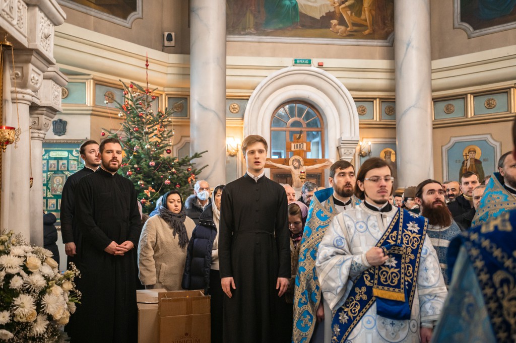 Служба с Митрополитом Павлом. 8.01.2022г.