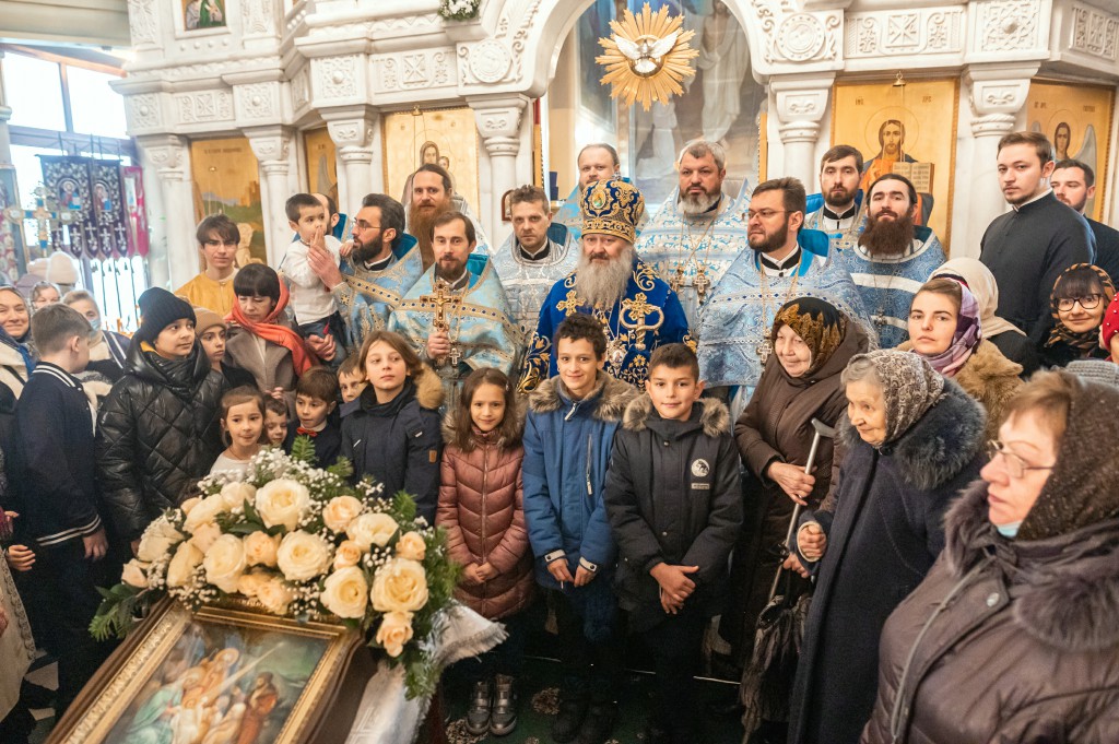 Служба с Митрополитом Павлом. 8.01.2022г.