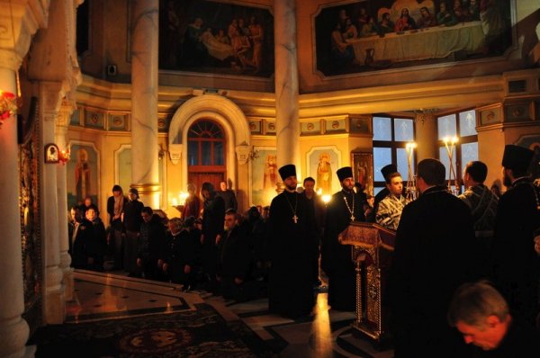 Первая седмица поста 2015