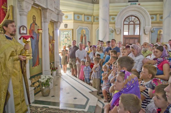 Молебен перед началом учебного года, 2015г.