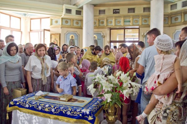 Молебен перед началом учебного года, 2015г.