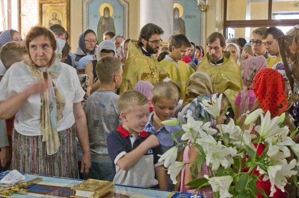 Молебен перед началом учебного года, 2015г.