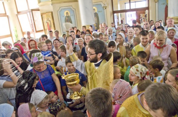 Молебен перед началом учебного года, 2015г.